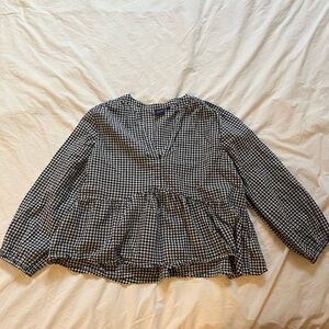 Gingham Blouse